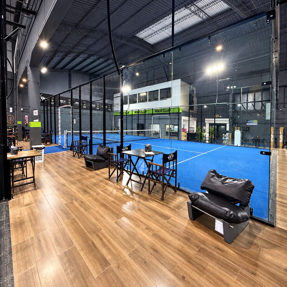 Canchas de pádel con living