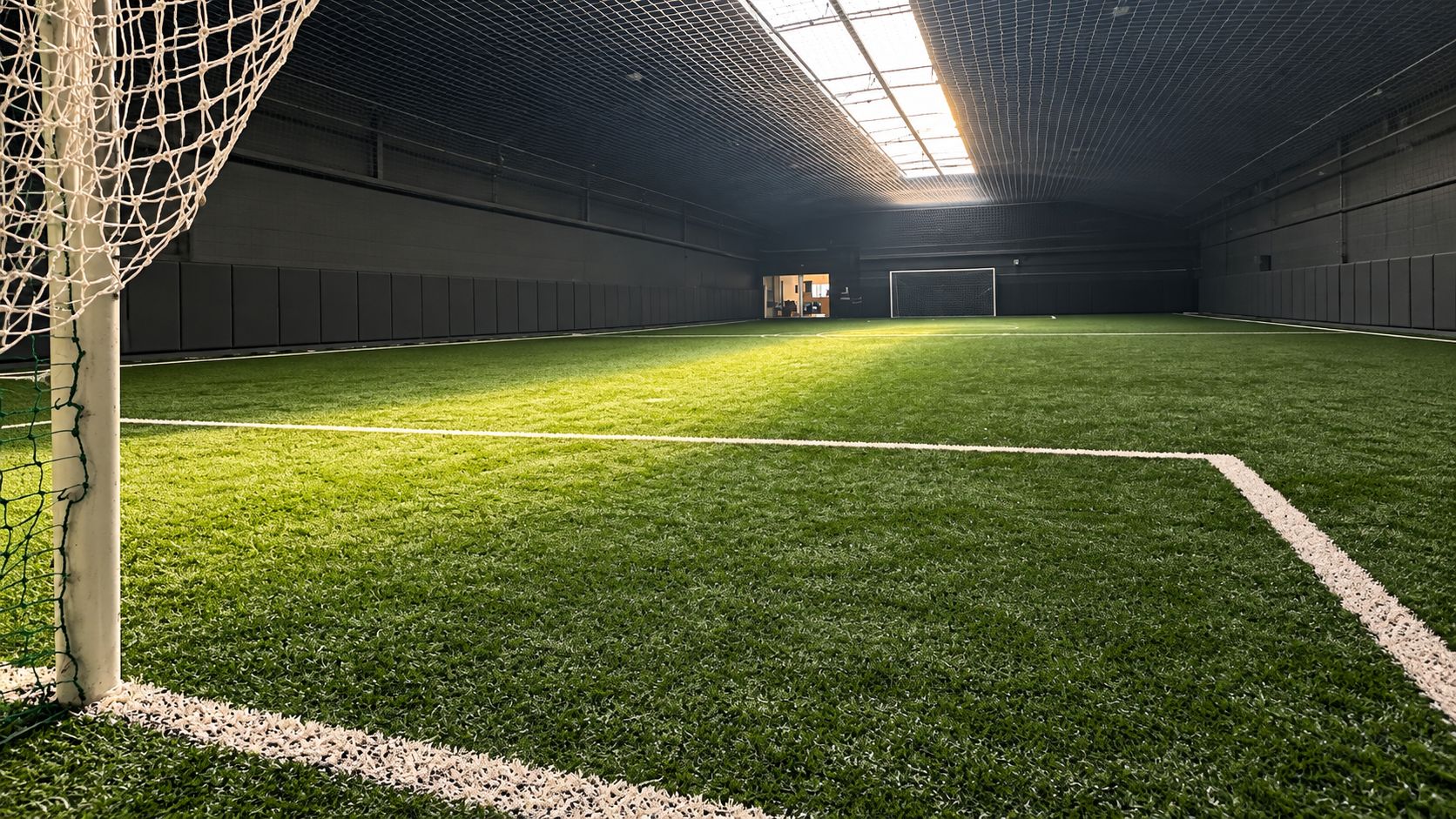 Cancha de fútbol indoor